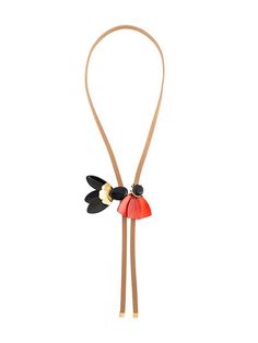 MARNI petal pendant necklace. #marni #necklace Rattan Jewelry, Designer Necklace, Keychain Charm, Necklaces For Women, Leather Earrings, Vivienne Westwood