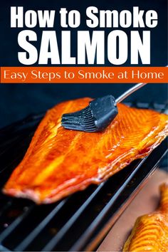 How to Smoke Salmon | Dry Brine | Honey Basted - Kitchen Laughter Smoked Salmon Recipe, Dry Brine, Smoked Salmon Recipes, Pellet Grill Recipes, Traeger Recipes, Smoked Cooking, Smoked Fish, Smoked Food Recipes, Cured Meats