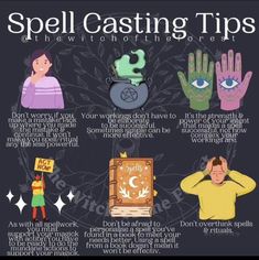 an image of spell casting tips