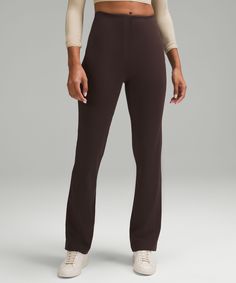 Smooth Fit Pull-On High-Rise Pant *Regular | Women's Pants | lululemon High Rise Pants, Tall Women, Lululemon Women, Bottom Clothes, Pull On Pants, Bottoms Pants, Trousers Women, Smoothie, Pant Jumpsuit