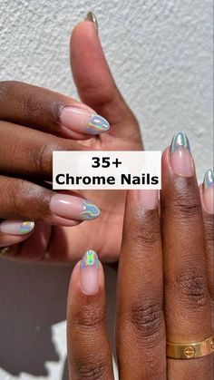 Discover 20+ Chrome Nails You Will Love! Elevate your style with stunning crome nails and intricate chrome nails designs. From white chrome nails to blue chrome nails, these looks are perfect for any season. Embrace chrome summer nails and achieve a sleek chrome manicure that stands out. These summer chrome nails will keep you looking chic and trendy all year long. Nagellack Trends