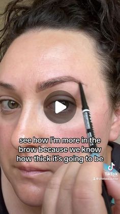 Chelsea Sutter on Instagram: "Part 2 how to fill in the brows after you’ve tweezed!  I used NYX Micro Brow Pencils in Ash Brown and Black you can find them in my Amazon storefront when you head to my profile and shop my link in bio. 🥰  #easymakeup #eyebrows #browlesson #eyebrowlesson #seint #seintbeauty #seintmakeup #makeuplesson #beginnermakeup #beginnerbrows #nyxcosmetics @nyxcosmetics" Eyebrow Pencil For Gray Hair, Eyebrow Shaping Tutorial For Beginners, How To Fill In Brows, How To Fill In Eyebrows Naturally, How To Pencil In Eyebrows, How To Fill In Eyebrows, Diy Eyebrows, Makeup For Eyebrows, Nyx Eyebrow Pencil