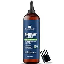 This rosemary oil infused with biotin, jojoba, and castor oils helps promote hair growth, strengthen hair, and soothe the scalp. Check it out on Amazon - you won't regret it! Rosemary Oil For Hair Growth, Castor Oil Hair, Rosemary Oil For Hair, Promote Hair Growth, Strengthen Hair