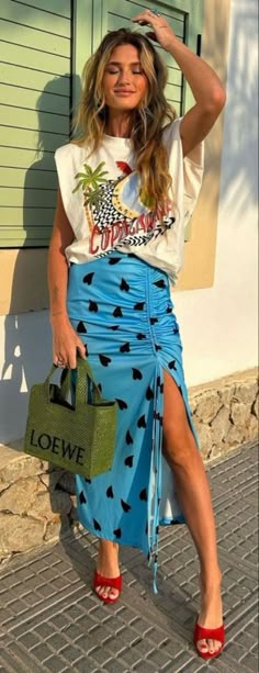 High Fashion Vacation Outfits, Eclectic Outfits For Women Summer, Outfits With Lavender, Start Of The Month, Event Calendar, Fashion Mode, Looks Style, Spring Summer Outfits