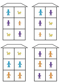 the worksheet for children to learn how to find the missing numbers in their house