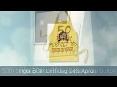 a yellow birthday gift bag hanging from the side of a window with an image on it