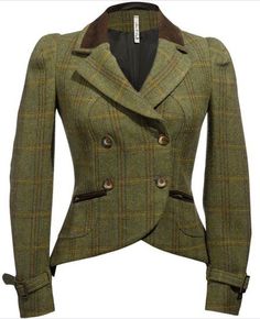 Fashion Work Outfit, Riding Jacket, Best Outfits, Equestrian Outfits, Plaid Blazer, Breasted Blazer, Plaid Jacket, Double Breasted Blazer, Tailored Jacket