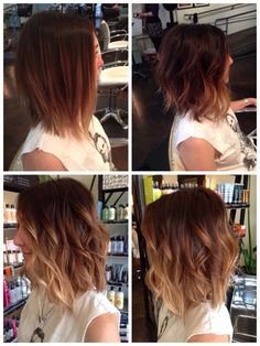 Ombre Wavy Hair: Best Medium Length Hairstyles for 2015 Ombre Bob Hair, Ombre Wavy Hair, Different Pictures, Wavy Bob Hairstyles, 2015 Hairstyles, Popular Haircuts, Ombre Hair Color, Short Hairstyle, Great Hair