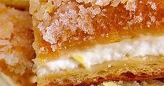 Lemon Cream Cheese Bars Cheese Squares, Italian Cream Cakes, Pillsbury Recipes