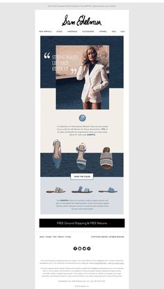 an image of a website design for shoes