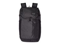 the back pack is black and grey