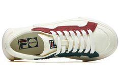 (WMNS) Fila Fusion 'White Red Green' T12W125107FGF (SNKR/Skate/Casual/Low Top/Women's) Fashion Performance, Stylish Sneakers, Low Top, Red Green, Perfect Pair, Your Perfect, Womens Tops, Sneakers, Green