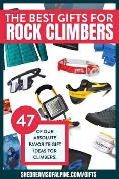 the best gifts for rock climbers are in this postcard from shreddreampapine com