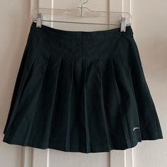 Green Pleated Tennis Skirt. Size Medium. From Urban Outfitters. Brand New With Tag. Never Worn. Green Pleated Tennis Skirt For School, Fitted Green Pleated Tennis Skirt, Green 4-way Stretch Tennis Skirt For Summer, Green Pleated Mini Tennis Skirt, Green Mini Tennis Skirt With Built-in Shorts, Urban Outfitters Skirt, Pleated Tennis Skirt, Cute Dress Outfits, Tennis Skirt