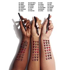 Nyx Lip Pencil Swatches, Overlined Lips, Nyx Slim Lip Pencil, Nyx Lip Liner, Nyx Lip, Lip Liner Pencil, Kissable Lips, Lip Shapes, Affordable Makeup