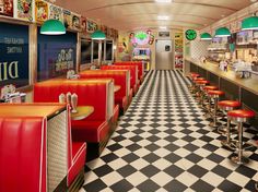 Diner Reference, Diner Background, Diner Interior, Diner Kitchen, 50's Diner, Cedar Cove, 50s Diner, Diner Decor, Episode Interactive Backgrounds