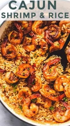 the cover of one pot cajun shrimp and rice