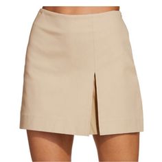 Boston Proper Everyday Side Zip Twill Skort Khaki Skirt Shorts Size 16 New Without Tag, Never Worn., 56% Cotton, 36% Rayon, 8% Spandex. Comfortable, Slight Stretch, Longer Inseam. Shipped Fast From A Smoke Free, Pet Free Home! Feel Free To Ask Questions Or Make An Offer :) Sku: Nbc3 Chic Solid Color Skort With Built-in Shorts, Chic Skort With Built-in Shorts, Chic Solid Skort With Built-in Shorts, Day Out Tennis Skirt With Built-in Shorts, Tennis Skirt With Built-in Shorts For Day Out, Elegant Beige Short Skort, Chic Solid Color Short Tennis Skirt, Chic Solid Short Tennis Skirt, Mini Skirt With Built-in Shorts For Day Out