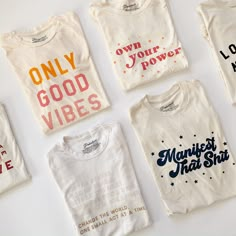 Graphisches Design, Fresh Perspective, Positive Shirt, Cute Shirt Designs, Shirt Design Inspiration, Aesthetic T Shirts, Clothing Photography, Tee Shirt Designs, Cute Tshirts