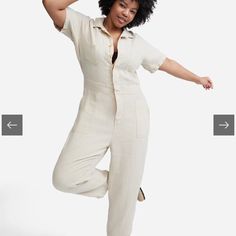 Mate Linen Jumpsuit. New With Tags. Women’s Size Small. Beige Jumpsuit, Linen Overalls, Orange Jumpsuit, Utility Jumpsuit, The Comfy, Tan Woman, Linen Jumpsuit, Short Sleeve Jumpsuits, Linen Short