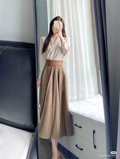 Girls Dress Outfits, Trendy Dress Outfits, Kpop Fashion Outfits, Up Girl, Casual Style Outfits, Lookbook Outfits, Elegant Outfit, Classy Dress, Trendy Dresses