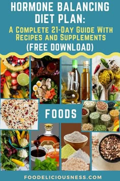 Hormone Reset Diet Recipes, Hormone Reset Diet, Hormone Balancing Supplements, Balance Diet, Hormone Diet, Hormone Balancing Diet, Foods To Balance Hormones, Balance Hormones Naturally, How To Regulate Hormones