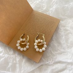 FREE USA SHIPPING Dainty hoop earring tiny hoop earring white pearl freshwater pearl handmade craft delicate elegant gold hoop jewelry earring ★Material: Freshwater Pearl, Brass Plated with gold ★Making Technics: Full Handmade All jewelry is lead and nickel free. ★ IMPORTANT SHIPPING & PRODUCTION DETAILS!! ★ **NORMAL PRODUCTION - *Shipped from Los Angeles, CA with USPS First Class. Normal delivery takes 2 to 6 business days. We ship within 24 hours of your order. Please understand that USPS