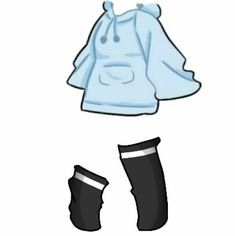 an image of clothes and socks on a white background