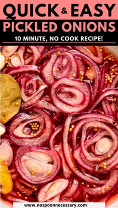 Looking for a tasty, tangy onion topping for your next family dinner? Look no further than this Quick Pickled Red Onion and Shallot Recipe! With 4 INGREDIENTS and 5 MINUTES (no cooking required!), you'll have a delicious, flavor-packed condiment in no time.