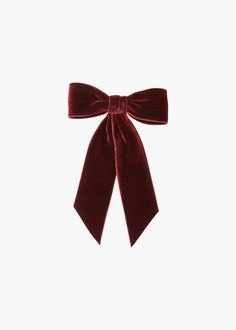 The Wide Velvet Bow Barrette is the larger sister of our classic Velvet Bow Barrette. Handmade in our Brooklyn studio, it features thick satin-edged silk velvet ribbon and a French barrette closure, making it easy to wear a multitude of ways, in any type of hair. This bow is a timeless addition to your hair collection. Dimensions: 6 x 9 inches Weight: 19g