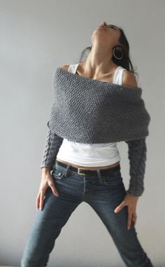 Knit.thing 03 Grey READY TO SHIP by NihanAltuntas on Etsy Gray Knit Knitting Pattern For Fall, Gray Knitting Pattern For Fall, Gray Knit Pattern For Fall, Gray Chunky Knit Wool Sweater, Fall Knitting Pattern In Gray, Gray Chunky Knit Pattern For Fall, Gray Merino Wool Knit Sweater, Cozy Gray Chunky Knit Pattern, Fitted Gray Merino Wool Sweater