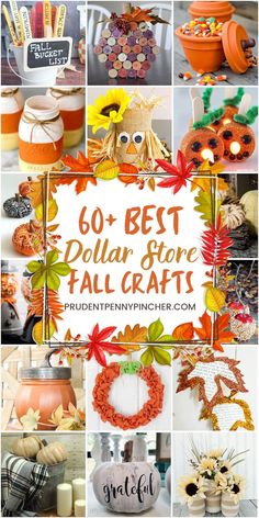 the best dollar store fall crafts