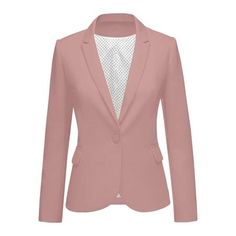 Business Casual Blazer, Women Long Cardigan, Fall Blazer, Business Jacket, Rose Clothing, Work Blazer, Blazer Jackets For Women, Jacket Suit, Work Suits