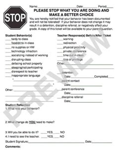 a stop sign that is in the middle of a question sheet with words on it