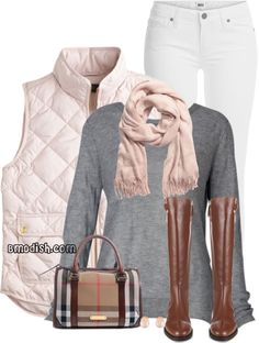 Light Pink Vest Outfit, Riding Boots Outfit 2022, Fall Outfits Polyvore, Riding Boot Outfits, Preppy Fall Outfits, Preppy Fall, Super Outfit, Outfits Polyvore