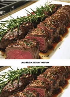 Melt-in-your-mouth Million Dollar Roast Beef Tenderloin with savory garlic butter. Perfectly tender & juicy for any occasion! #BeefLovers #Tenderloin #GourmetCooking #HolidayFeast #EasyRecipes Million Dollar Beef Tenderloin Recipes, Million Dollar Tenderloin, How To Cook Tenderloin Steak, Magnolia Table Beef Tenderloin, Beef Tenderloin For Christmas Dinner, Bacon Wrapped Tenderloin Beef, How To Cook A Beef Tenderloin In Oven, Oven Baked Beef Tenderloin Recipes, Million Dollar Roast Beef Tenderloin Recipe