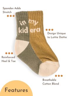 Get your feet in these outfit-making retro style socks, the perfect addition to any vintage-inspired wardrobe. These socks feature a classic ribbed design, crafted with a jacquard weave to add a touch of texture and depth. The half-crew length is just the right height to show off your style. Made from a high-quality cotton/poly blend, these socks are both soft and durable. The breathable fabric ensures that your feet stay cool and comfortable all day long, while the reinforced heel and toe provi Playful Fitted Cotton Socks, Cute Cotton Socks For Fall, Non-slip Cotton Socks For Playtime, Comfortable Socks For Winter Playtime, Comfortable Winter Socks For Playtime, Comfortable Socks For Playtime In Winter, Retro Cotton Socks For Winter, Comfortable Playtime Winter Socks, Retro Winter Cotton Socks