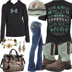 Fatbaby Boots Outfit, Country Girl Tattoos, I Am Shirt, Fatbaby Boots, Ariat Fatbaby, Country Fits, Plush Jacket, Cowgirl Style Outfits