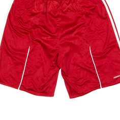 Item is in good used condition. > Size: XS > Waist Size: 26" > Inside Leg: 6" > Rise: 12" > Hem: 11" Red Bottoms With Built-in Shorts For Sports Events, Red Stretch Athletic Shorts For Training, Red Activewear Shorts For Sports, Red Activewear For Sports Events, Red Stretch Athletic Shorts With Moisture-wicking, Red Sports Bottoms With Built-in Shorts, Red Bottoms With Built-in Shorts For Sports, University Red Athletic Shorts For Sports Events, Red Breathable Athletic Shorts For Athleisure