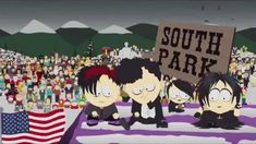 south park is listed as one of the most popular cartoon shows