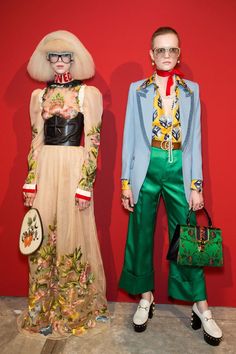 NOW Gucci Bags und Accessoires https://goo.gl/vMIses Cl Fashion, Backstage Runway, Roger Vivier, Runway Pictures, Charlotte Olympia, Looks Style