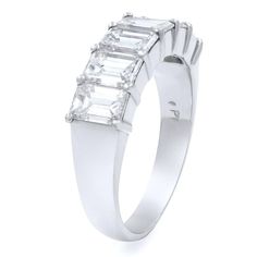 Platinum Diamond Anniversary with Six Diamonds 2.31cts Size 6 Ring - Tradesy Arnold Son, Diamond Anniversary Ring, Franck Muller, Baume Mercier, Diamond Anniversary Rings, Anniversary Ring, Watches Jewelry