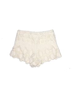 Endless Love Shorts Size: Small Bottoms - used. 100% COTTON, Hearts | Endless Love Shorts: Ivory Hearts Bottoms - Size Small Endless Love, Lace Shorts, Womens Bottoms, Surfing, Women Handbags, Size Medium, Womens Shorts, Handbags, Lace