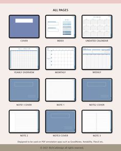 Blue Monthly Digital Planner, Undated Monthly Weekly, iPad Planner, GoodNotes Notability Planner, Digital Journal, Sky Blue with Hyperlinks bloggingplanner #plannerminimalist #freeprintablekidsplanner📜 Budget Planner Worksheet, Student Weekly Planner, Ipad Planner Goodnotes, Weekly Planner Free Printable, Notability Planner, Weekly Planner Free, Everyday Planner, Weekly Calendar Planner