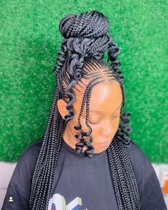 Latest Hairstyles For Ladies, Ghana Weaving, Braid Trends, Pretty Braids, Sleek Ponytail Hairstyles, Braids Hairstyles Pictures