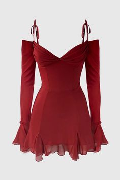 CARNELIAN DRESS (LIMITED EDITION) – MARINA EEЯRIE Mode Inspiration, Amelie, Fancy Dresses, Dream Dress, Dream Wardrobe, Stretchy Fabric, Look Fashion, Classy Outfits, Pretty Dresses