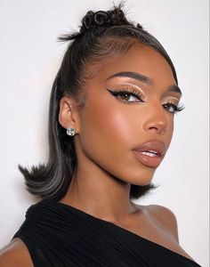 Flawless Face Makeup, Brown Girls Makeup, Makeup For Black Skin, Barbie Makeup, Lori Harvey, Evening Makeup, Makeup For Brown Eyes, Girls Makeup, Pretty Makeup