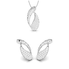 Platinum Pendants Set by Jewelove Metal : Platinum Platinum Purity : 95% Purity Mark : Pt 950 Gemstone : Natural Diamonds Diamond Clarity : SI Diamond Color : IJ Diamond Weight : Earrings : 0.56 cts. Pendant : 0.39 cts. Platinum Weight Earrings : 6.50 grams Pendant : 3.50 grams Certificate of Authenticity : Platinum Guild International, SGL This Pendant Set is not eligible for exchange or refund. The chain is only for display. Please order the chain separately at Platinum Chains by Jewelove. Diamond Pendant Set, Platinum Chain, Pendant Sets, Diamond Pendant Sets, Wedding Jewelry Sets, Diamond Color, Chains For Men, Silver Jewellery, Pendant Set