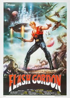 Flash Gordon Movie, Alex Raymond, Movie Poster Frames, Ornella Muti, Flash Gordon, Enter The Dragon