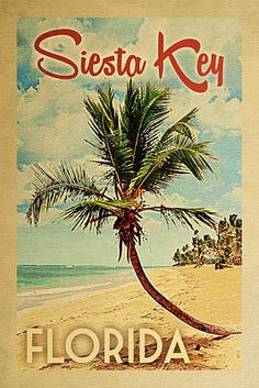 an old poster with a palm tree and the words tortola virgin islands on it